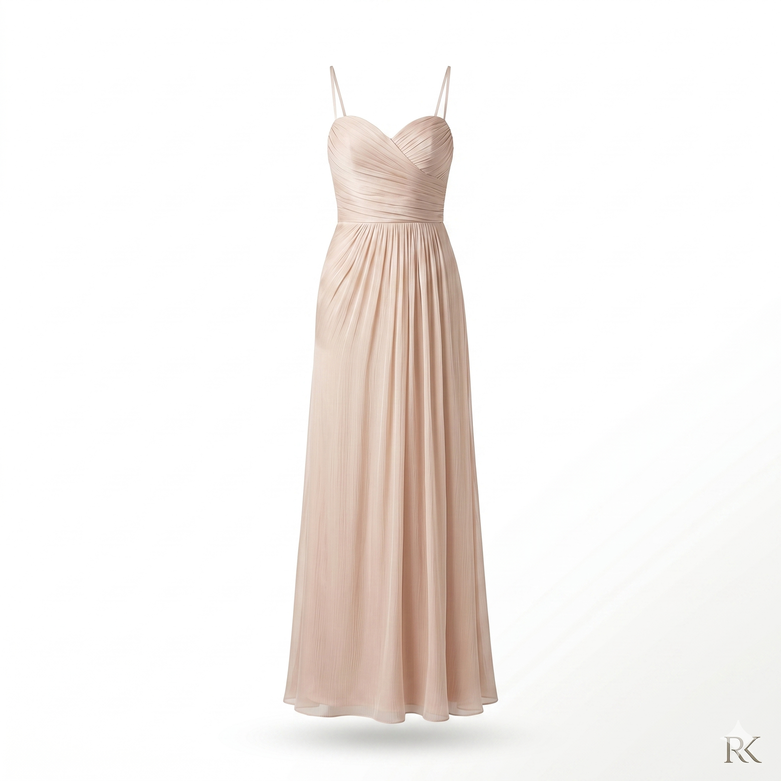Soft Pink Evening Dress