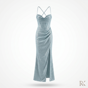 Soft Mint Evening Dress