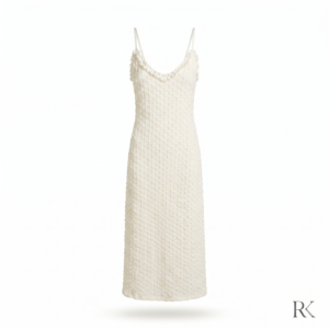 Casual White Long Dress