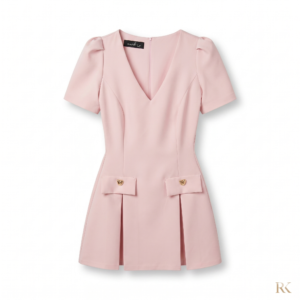 Pink Mini Dress – Sleek & Feminine Style