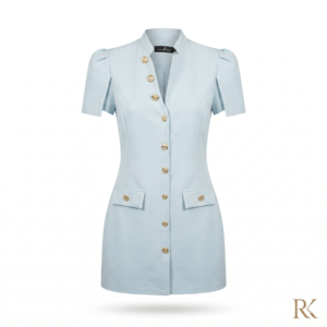 Soft baby blue color