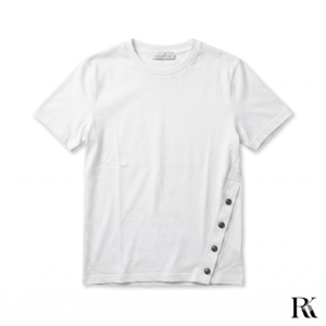 Button Detail T-Shirt