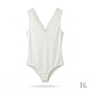 White Lace Bodysuit